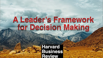 A Leader’s Framework for Decision Making | Harvard Business Review | #cynefin