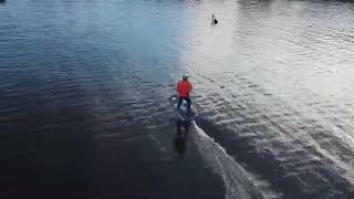E Foil On Cold Baltic Sea