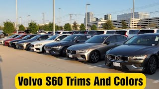 All the Exterior Trims and Colors of Volvo S60! - Which Color Do You Think Looks Best??