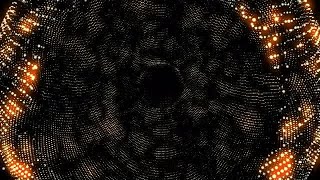 Golden Orbs Stock Motion Graphics