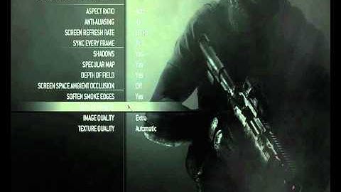 Call Of Duty Modern Warfare 3 Menu Review