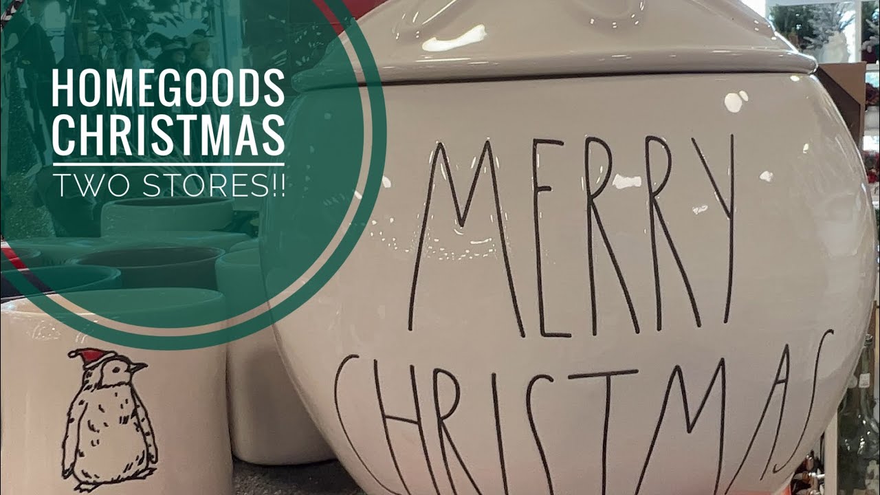 HOMEGOODS Christmas 2022 SO much stuff! 