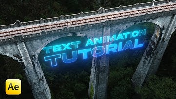 Create This 3 Text Animations in After Effects (Tutorial)