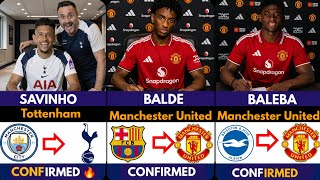 π¨LATEST CONFIRMED TRANSFER NEWS AND RUMOURS TRANSFER NEWS 2026| Savinho π₯, Balde β
οΈ, Baleba to Uniπ₯,