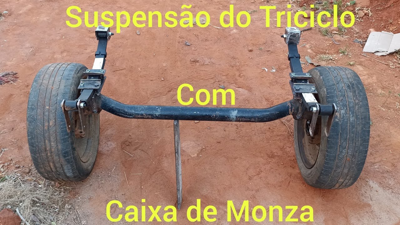 Como fazer a ligação das rodas do Triciclo com Caixa de Monza e moto  (Triciclo de Carga)