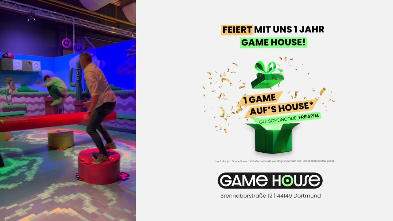 Game House Dortmund - Deine Game Show wie im TV