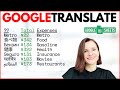 How to Translate Text in Google Sheets with GOOGLETRANSLATE