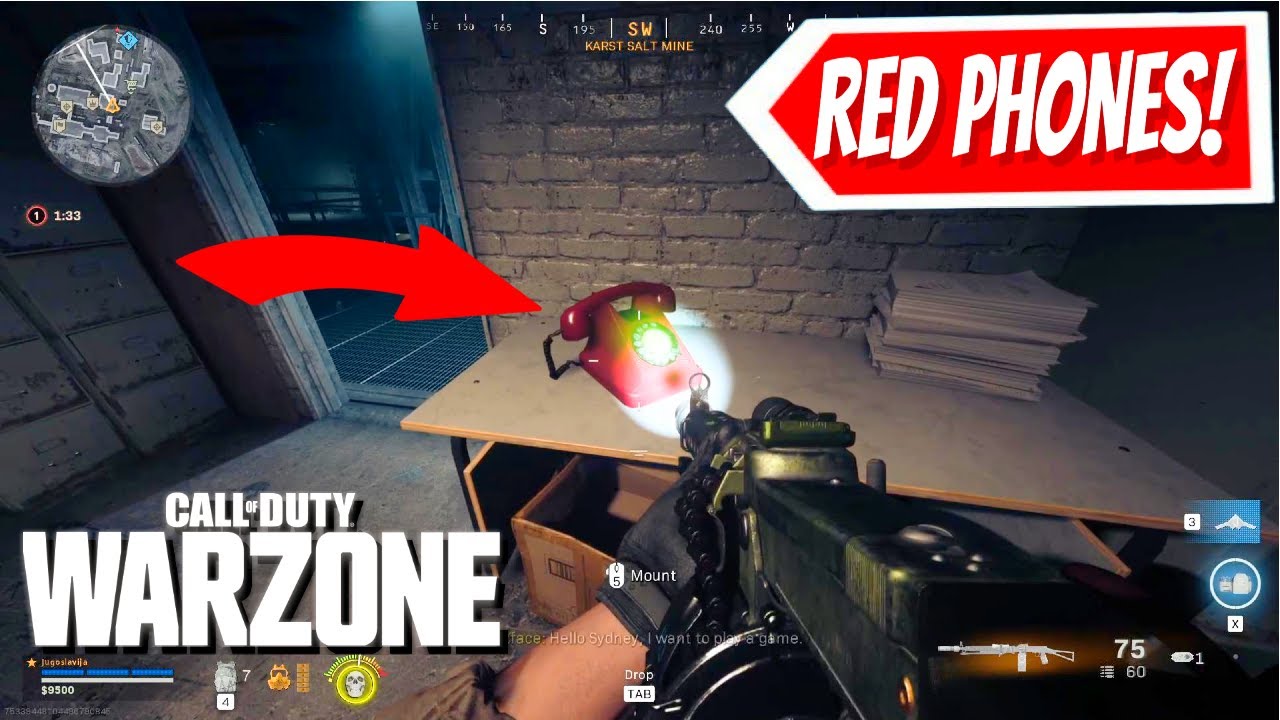 Call of Duty WARZONE: RED PHONES ARE RINGING IN VERDANSK (Easter Egg ...
