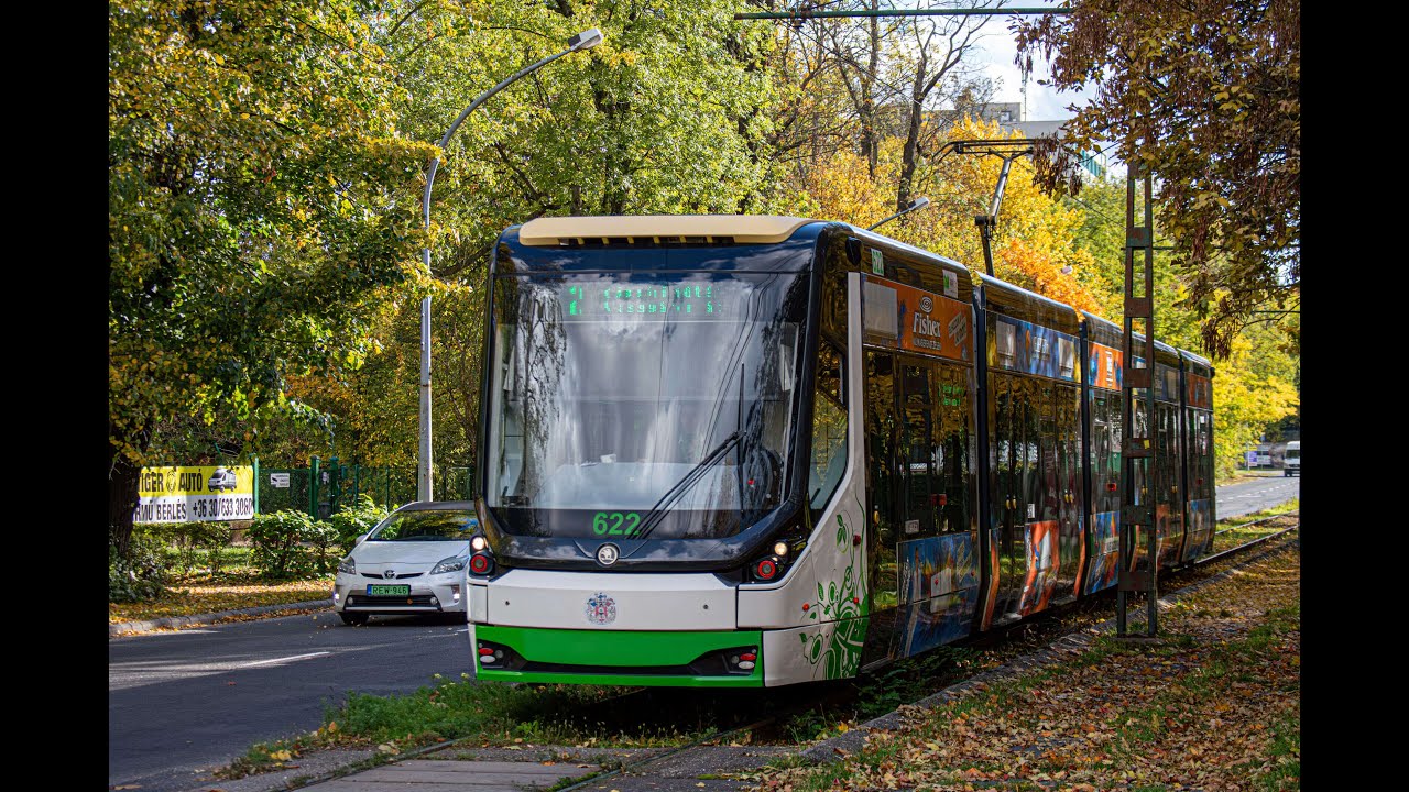 🇭🇺 MISKOLC TRAM RIDE/ Villamos Miskolcon 2025【4K】