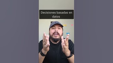 Decisiones basadas en datos.