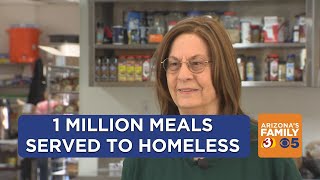 Nonprofit volunteer in Mesa has served 1 million meals to homeless