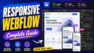 How to Configure Webflow for Responsive Design - Complete Guide