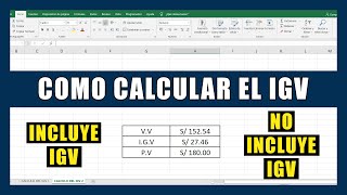 How to Calculate VAT in Excel - (When VAT is Included and When VAT is Not Included) - How to Calc...