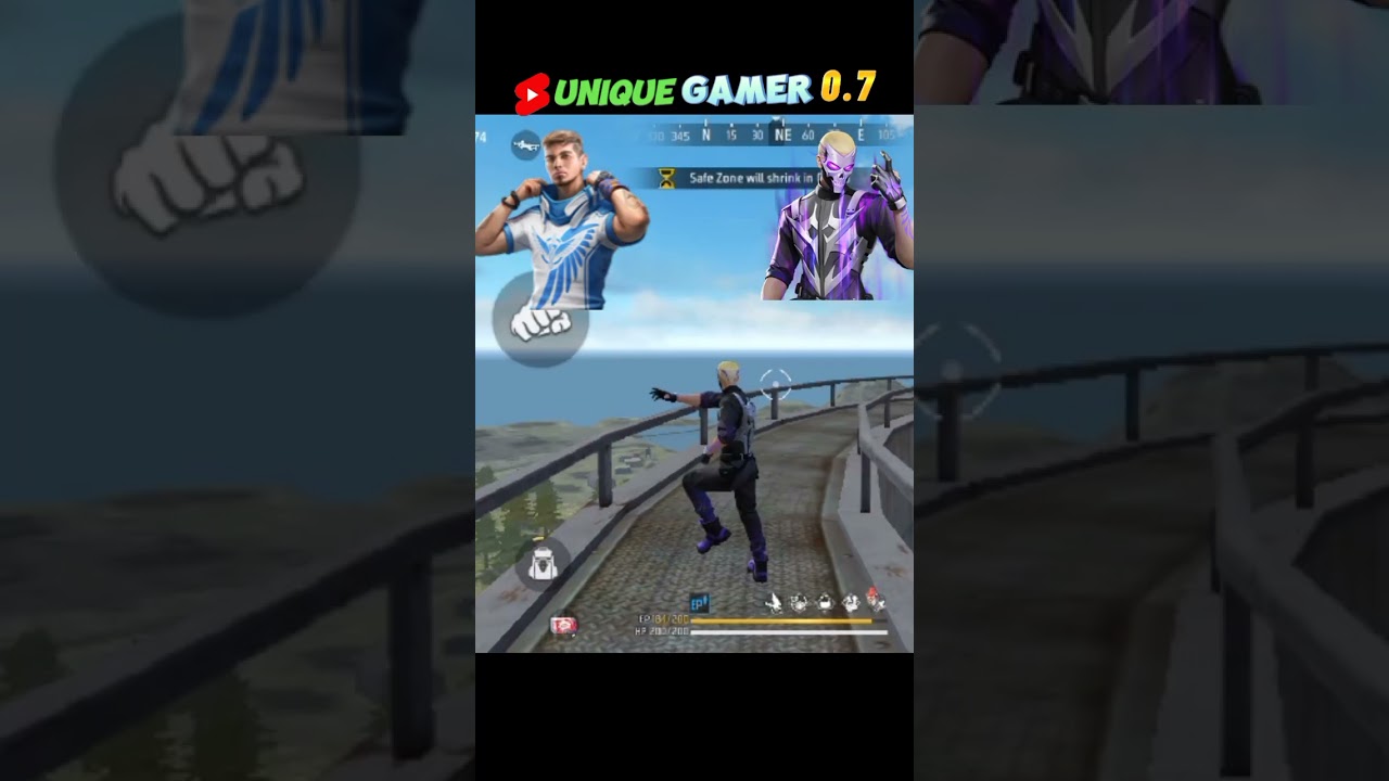 Free fire Kairos vs Luqueta👿Character Ability Test🤟 