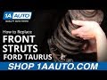 How to Replace Front Struts 1996-2007 Ford Taurus