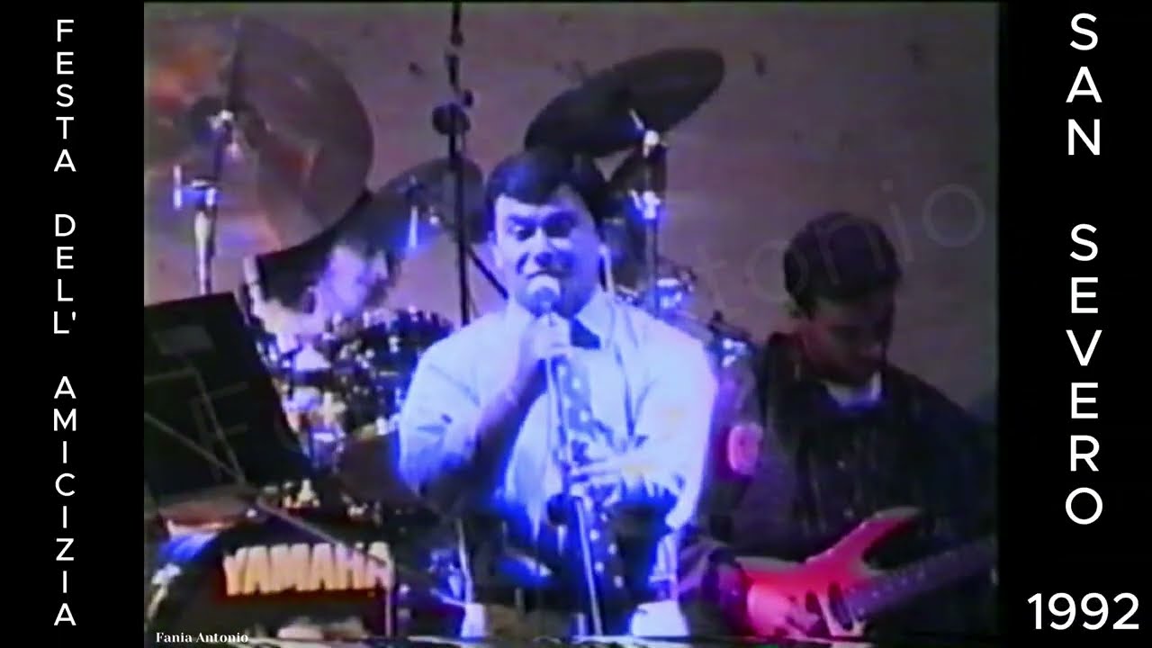 FESTA DELL'AMICIZIA 1992 ORG. RIONE PORTE FOGGIA LA PART. DI GINO DE LETTERIIS E S.E.R SAN SEVERO