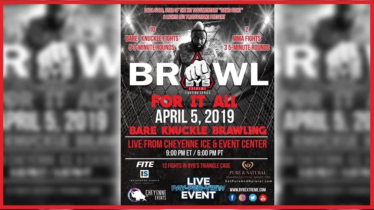Backyard Brawl Goes Global At Byb Extreme Brawl For It All Bare Knuckle And Mma Event Youtube