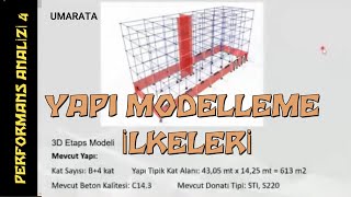 YAPI MODELLEME İLKELERİ / İNŞAAT MÜHENDİSLİĞİ / DEPREM