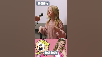 Thumbnail of how well does the cast know their really loud house characters?! #shorts