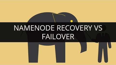 NameNode Recovery Vs  Failover | Hadoop Administration | Edureka