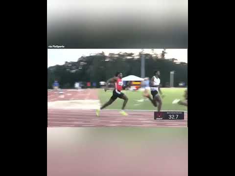 Quincy Wilson broke his own U18 record in the 400M (via @flosports/IG)