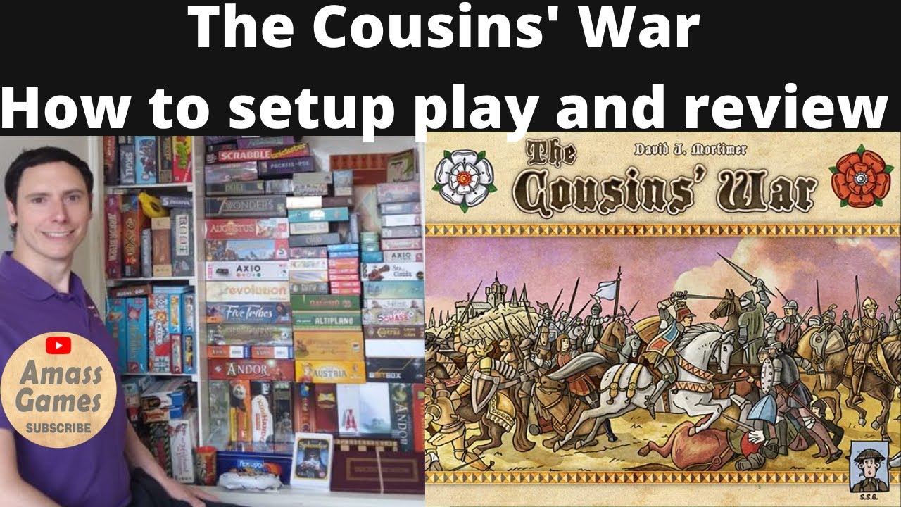 Война кузенов — асимметричная настольная игра для двух игроков. Как настроить игру и обзор * Amas...