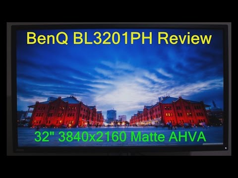 BenQ BL3201PT & BL3201PH Review: 4k Matte 8 Bit +FRC AUO AHVA