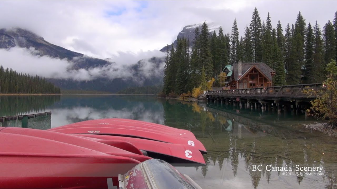 Emerald Lake Lodge, Britisch Columbia CANADA  エメラルド湖