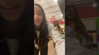 we did this in heinens and a lady walked in while we were dancing 😂