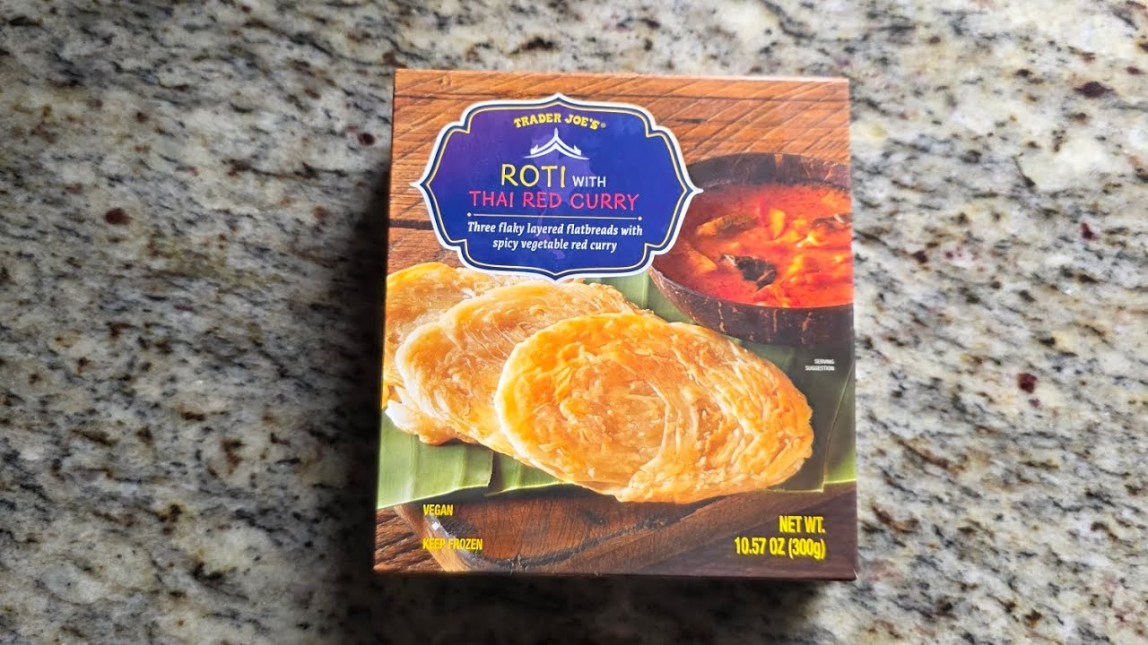 Trader Joe Roti Trader Joe's Roti With Thai Red Curry Review #traderjoes #thaifood ...