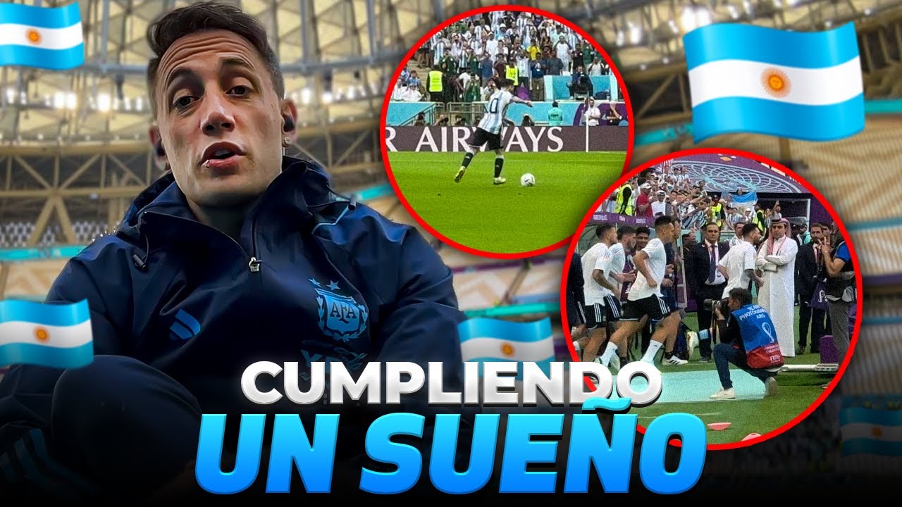 FUI LA VOZ DEL ESTADIO EN EL DEBUT ARGENTINO || TODO LO QUE NO SE VIO