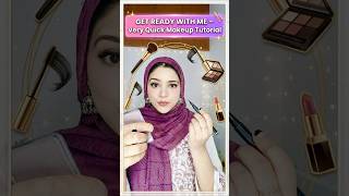 Quick Get Ready With Me Make Up Tutorial 🦋 #shorts #glowwithshaheen #makeup