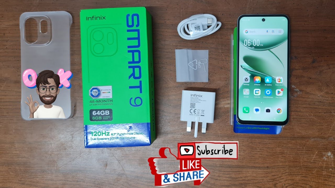 Infinix SMART 9 Unboxing - YouTube