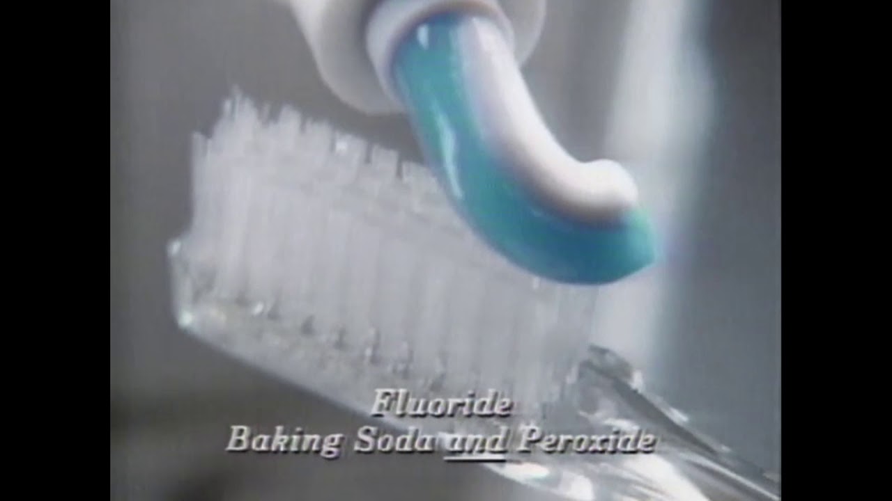 Mentadent Vintage Tartar Control Toothpaste Commercial 1995 YouTube