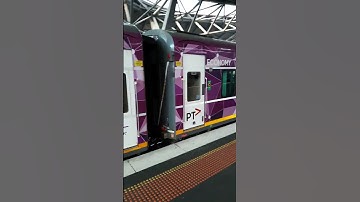 Two V Line Trains at Southern Cross Station Melbourne Victoria Australia 1