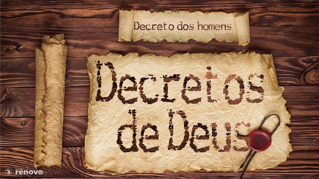 Decretos dos Homens Decretos de Deus ComBC ao vivo YouTube