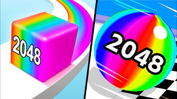 Ball Run 2048 | Jelly Run 2048 - All Levels Gameplay : Android,iOS
