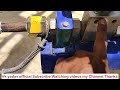 Welding machine hydrotest manifold regulator