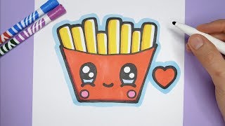 Kawaii Pommes Frites Zeichnen Und Malen Kawaii Bilder Youtube