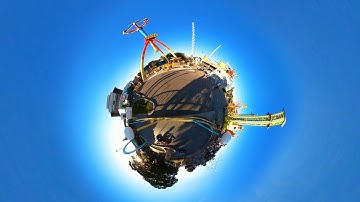 Planet Vienna in 4k | 360° Time lapse