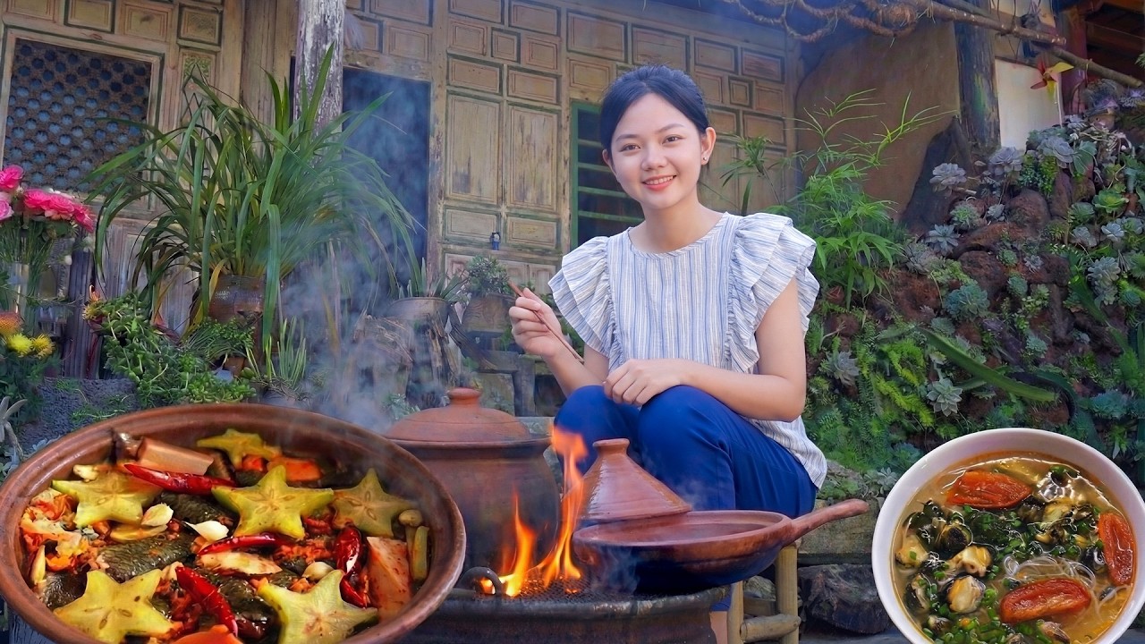 Ферма и ресторан Lam Anh: Простая сельская жизнь и аутентичная вьетнамская кухня.