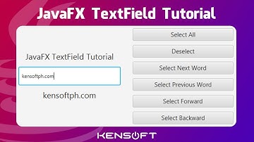 JavaFX TextField Tutorial Perfect For Beginners