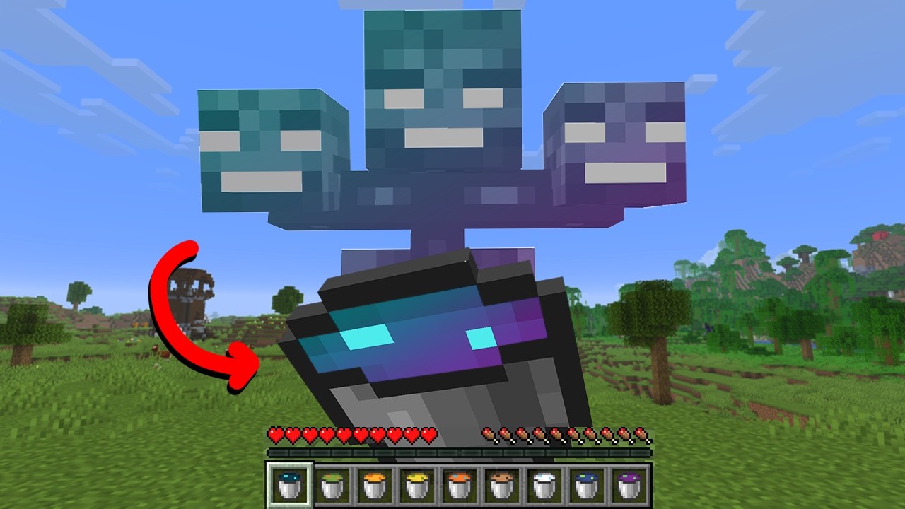 Finir Minecraft en récupérant le LAIT des MOBS.. (un peu chelou)