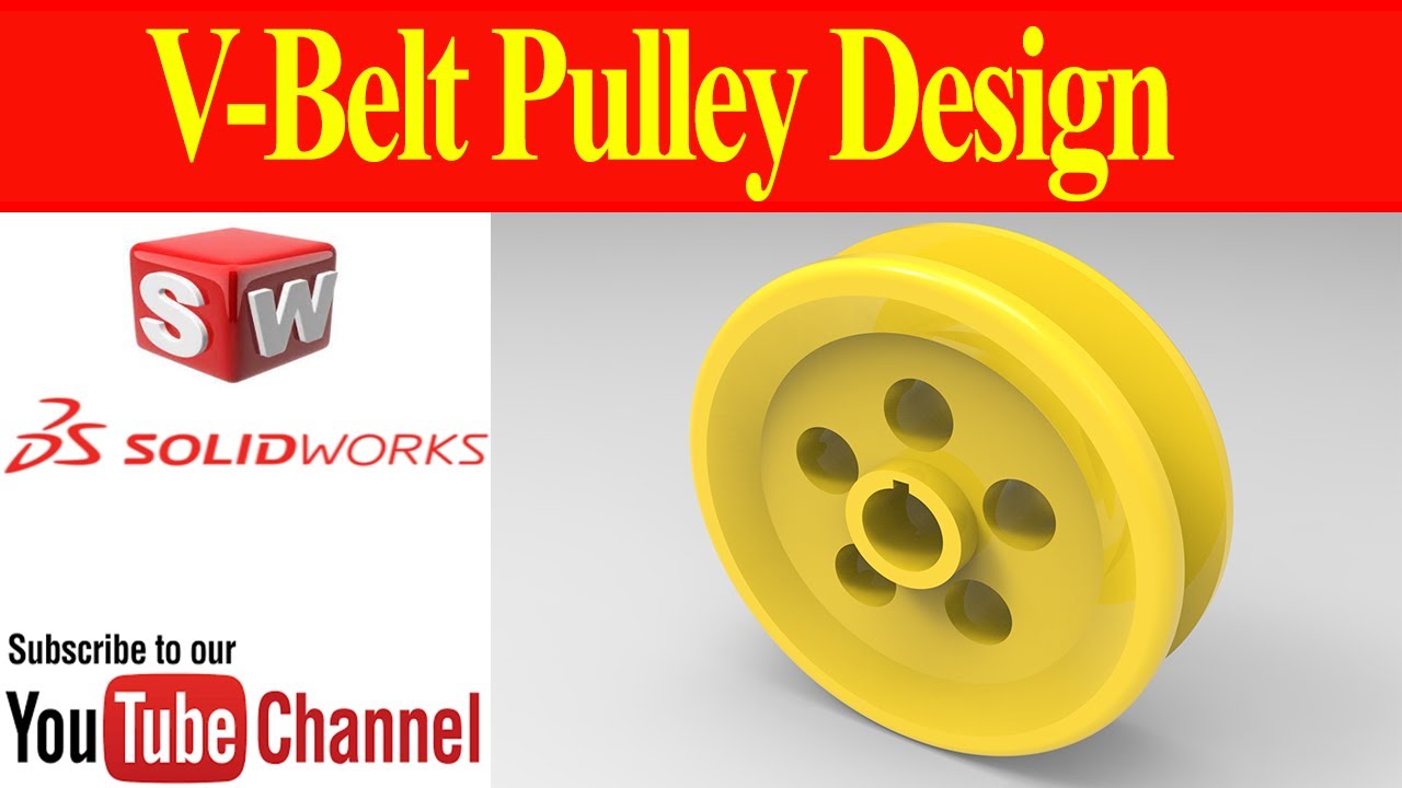 How to Design Pulley in Solidworks #pulleydesignsolidworks - YouTube