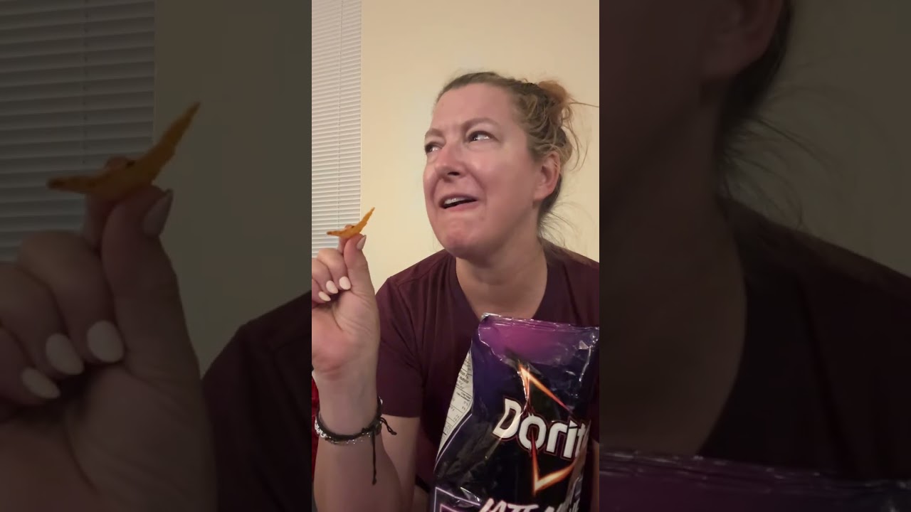 amy tries canadian doritos