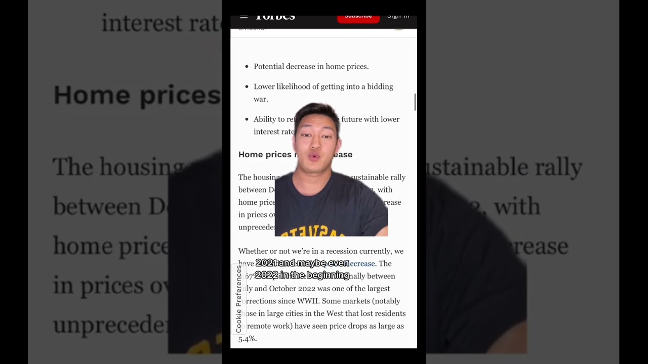 Should you buy a property during a recession? 