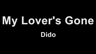 Dido - My Lover's Gone (karaoke)