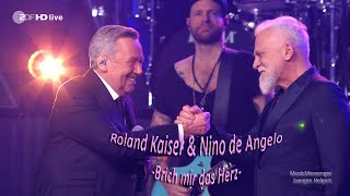 Roland Kaiser & Nino de Angelo - Brich mir das Herz - | Giovanni Zarrella Show, 25.02.2023