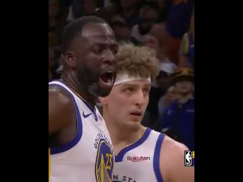 Draymond Green ejected for the big swing on Nurkic ???? | #NBA