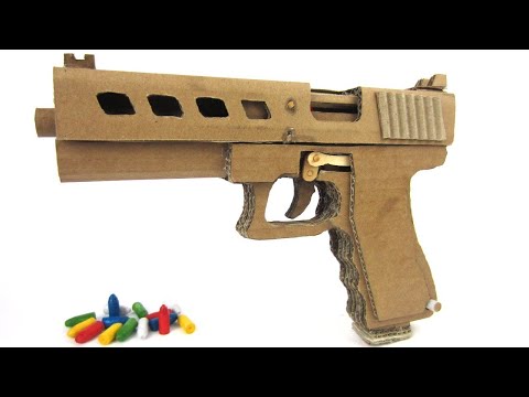 DIY Kartondan Silah Yapımı